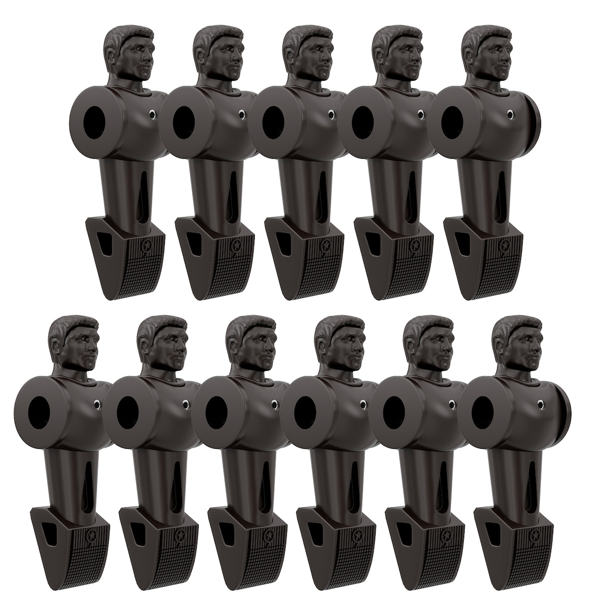 Sportime Kickerfigur "Hurricane", Black Hurricane, 11er Team inkl. Splinte Image