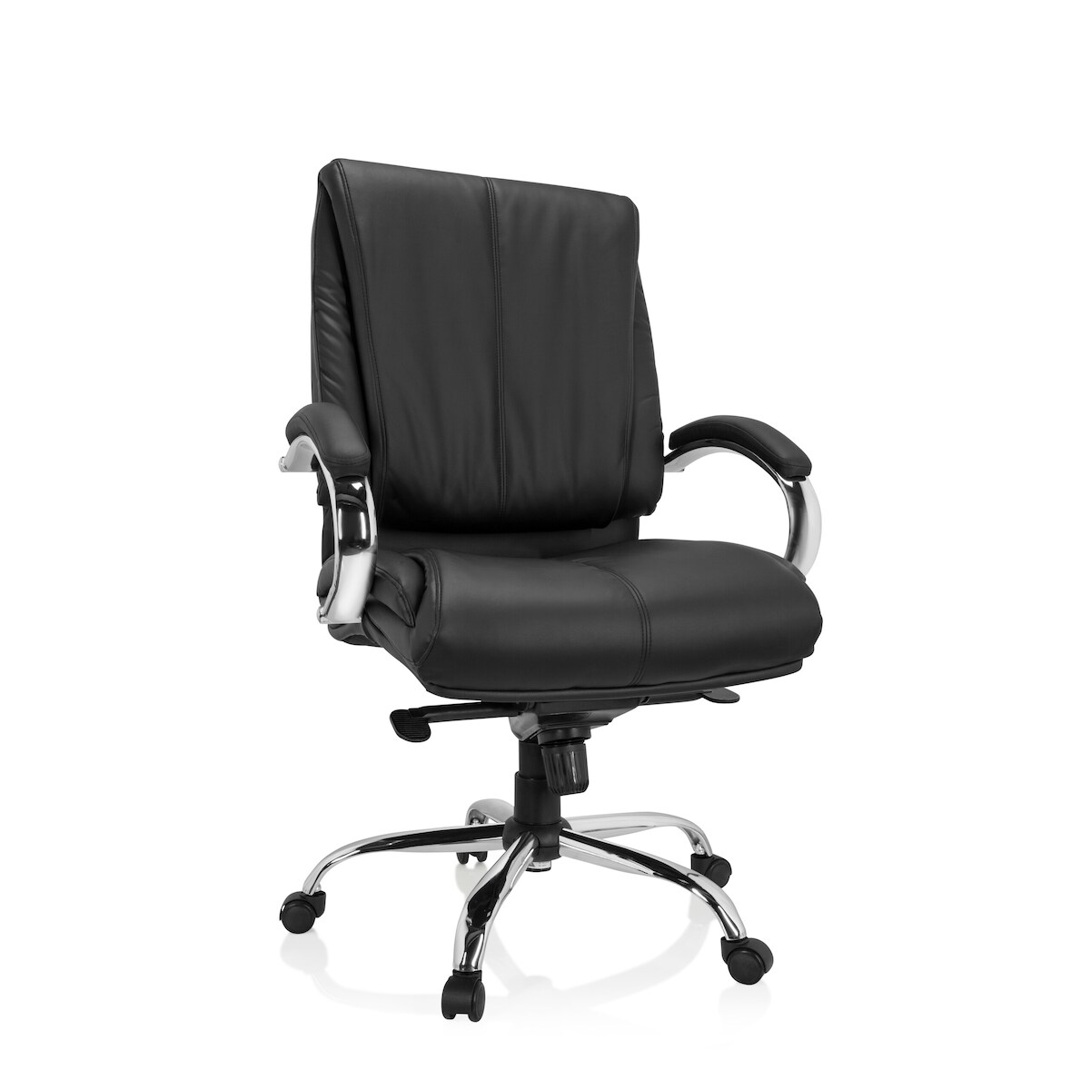 Bürostuhl / Chefsessel XXL H 100 PU schwarz hjh OFFICE Image