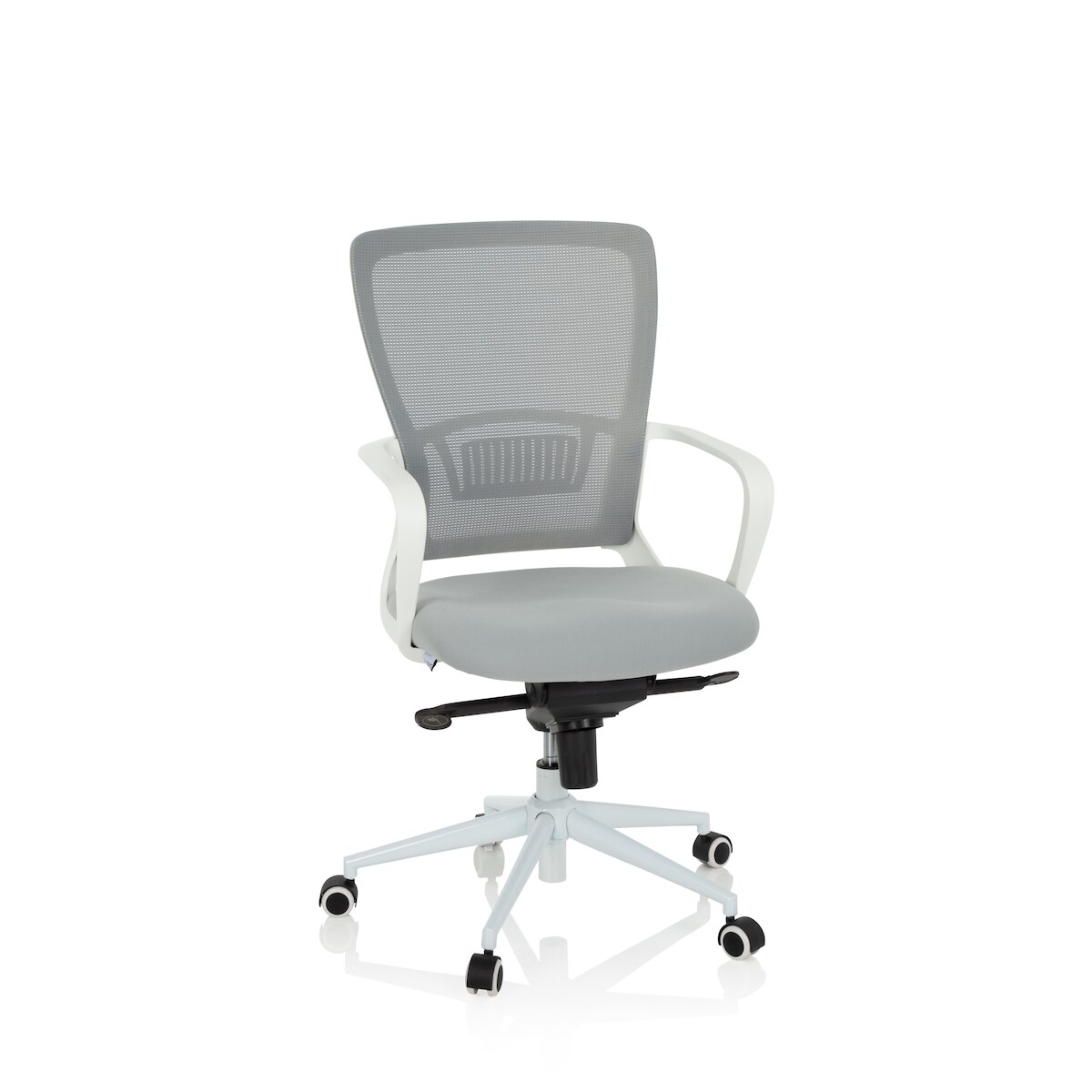 Bürostuhl / Drehstuhl ESTRIA Netzstoff grau hjh OFFICE Image