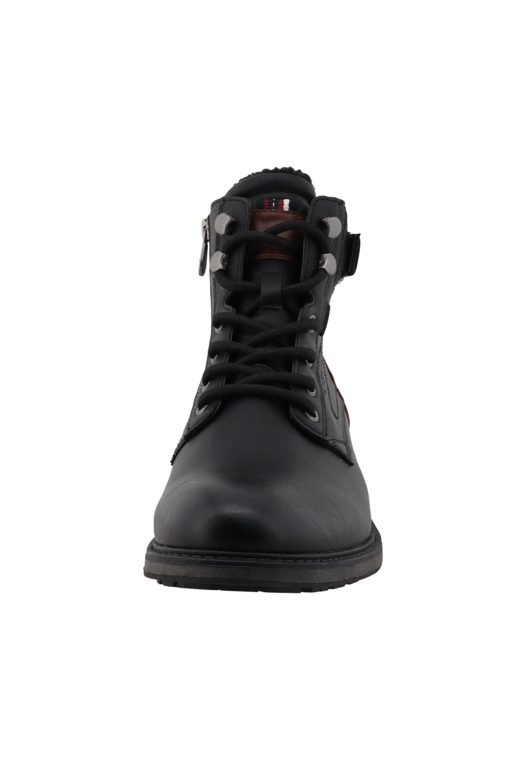 Stiefel TOM TAILOR "Tom Tailor Tall Boots", Damen, Gr. 41, schwarz, unifarben, Schuhe Stiefel