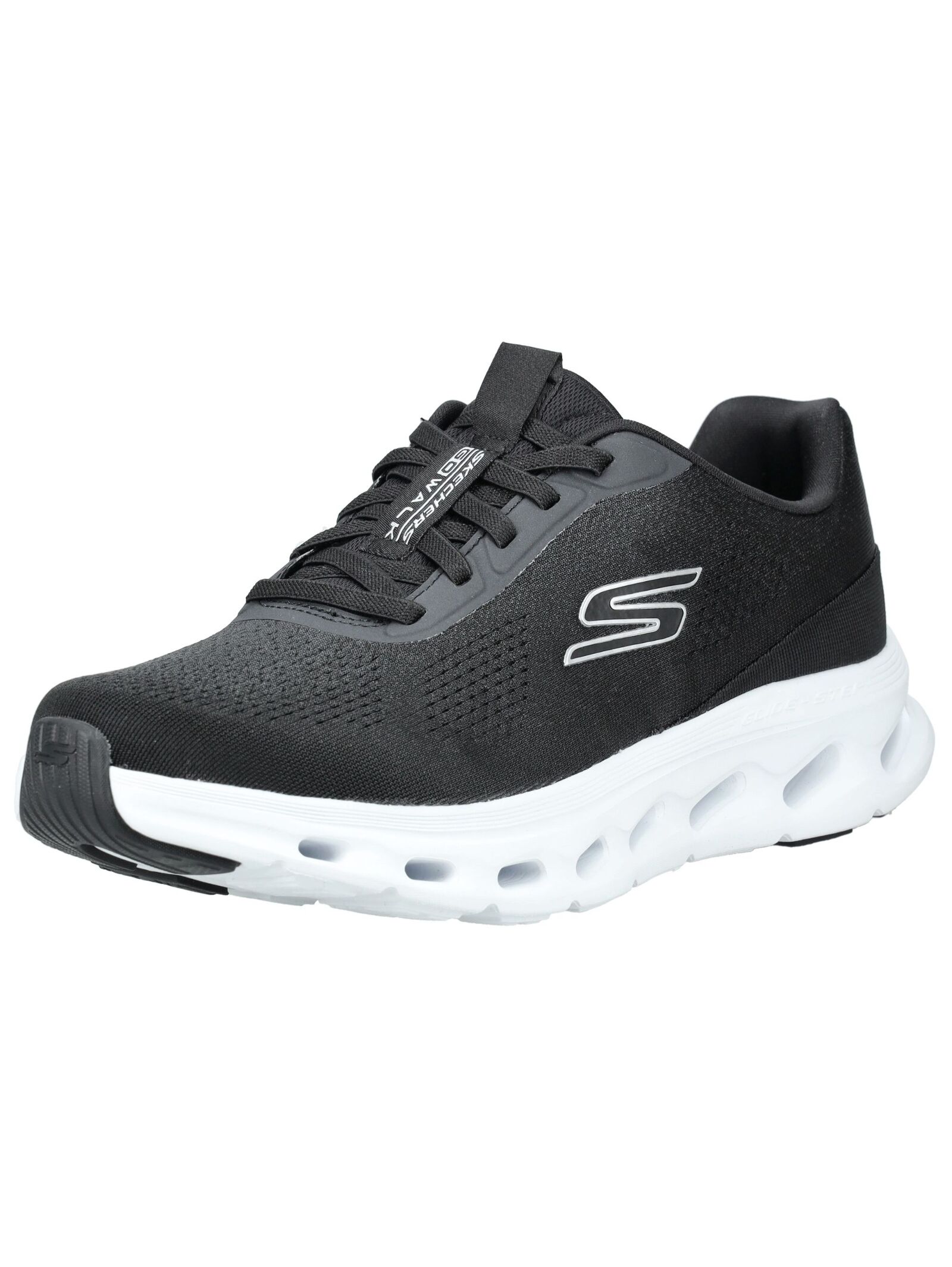 Sneaker SKECHERS "Skechers Sneaker Textil", Herren, Gr. 42, schwarz, Textil, Schuhe Sneaker