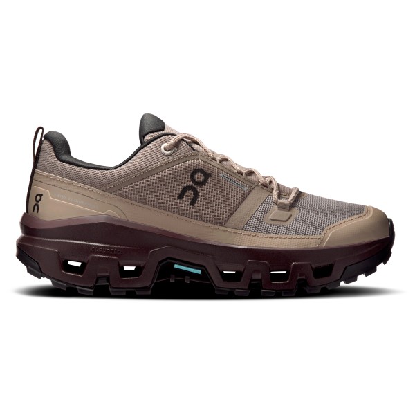 On - Women's Cloudrock Low WP - Wanderschuhe 43 | EU 43 braun/schwarz