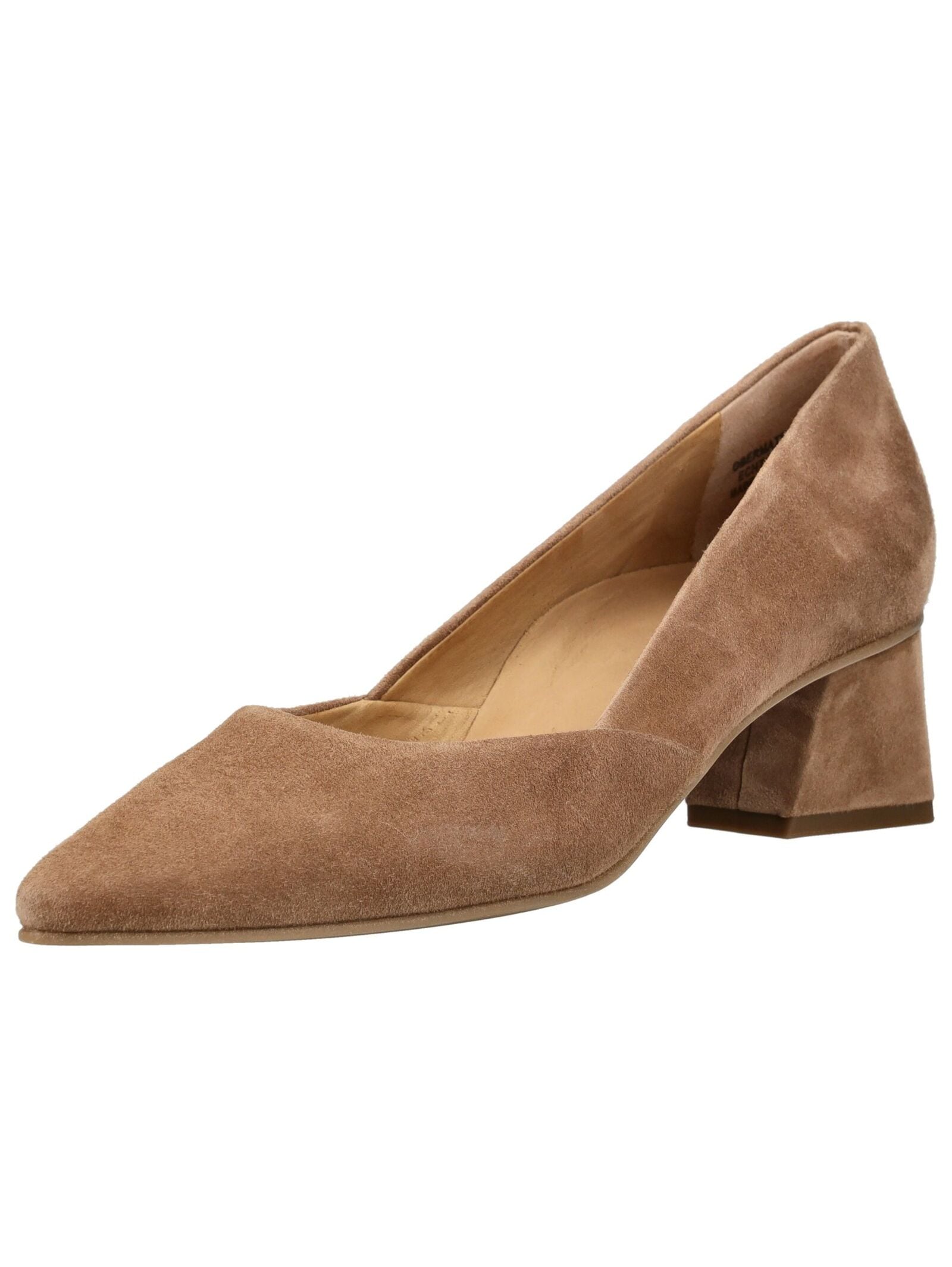 Pumps PAUL GREEN "Paul Green Pumps Veloursleder", Damen, Gr. 37,5, nut, Veloursleder, Schuhe Pumps