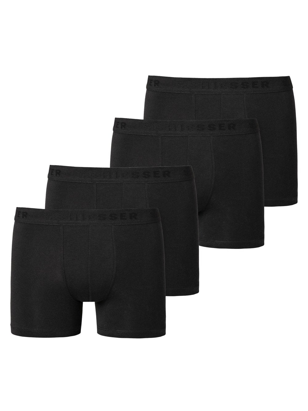 Schiesser Boxershort 4er Pack Jungen schwarz, M Image