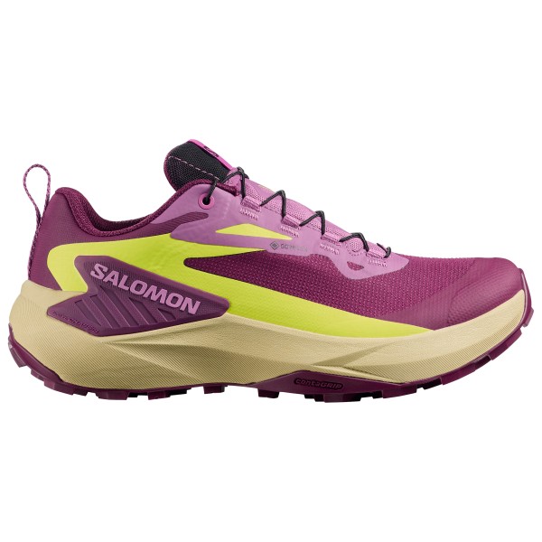Salomon - Women's Genesis GORE-TEX - Trailrunningschuhe 38 | EU 38 winter bloom /grün