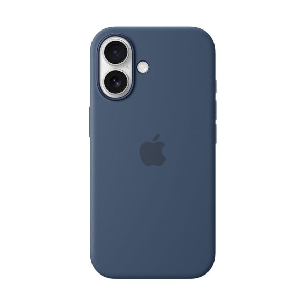 Apple Handy-Cover »Silikon Case mit MagSafe« iPhone 16 denim 40