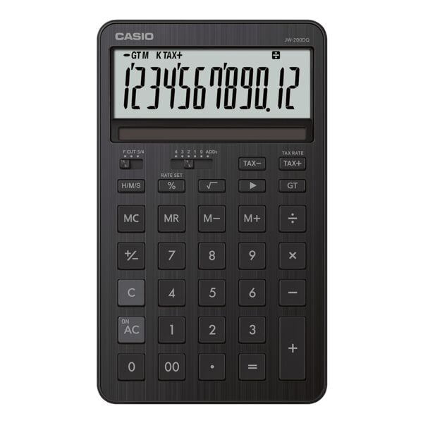 CASIO Tischrechner »JW-200DQ« Schwarz, 10.9x2.1 cm Image