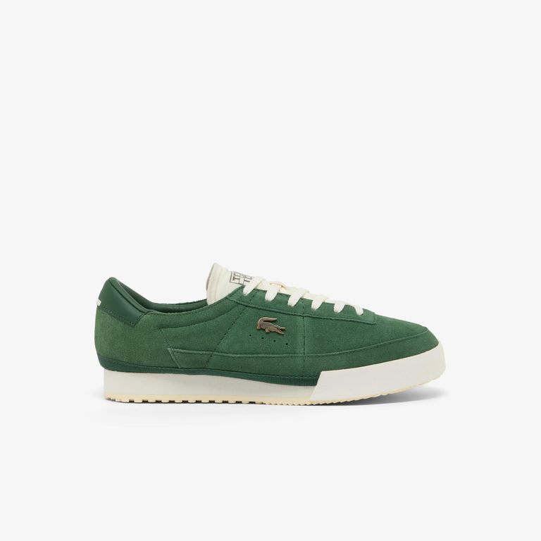 Aura Suede Sneakers - Green - Lacoste Sneakers