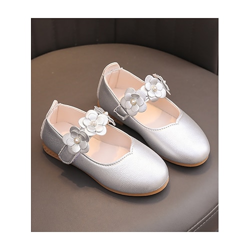 Weiße Mary-Jane-Schuhe für Blumenmädchen mit doppelter Blumenapplikation, weiche, cremefarbene Ballerinas im Prinzessinnenstil für kleine Mädchen, bequeme Schuhe mit niedrigem Absatz, perfekt für Image