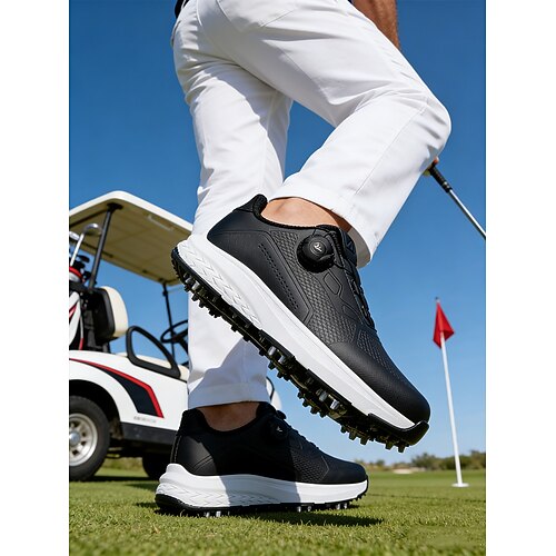 Herren Vintage Lässig Outdoor Mikrofaser Bequem Schnürung Schwarz Weiß Sommer Frühling Herbst Image