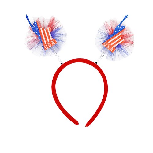 1 Stück Damen Bandana Haarschal Für Outdoor Ferien Festival Spitze Nicht übereinstimmend Stoff Kunststoff Blau Dunkelrot Rote Image