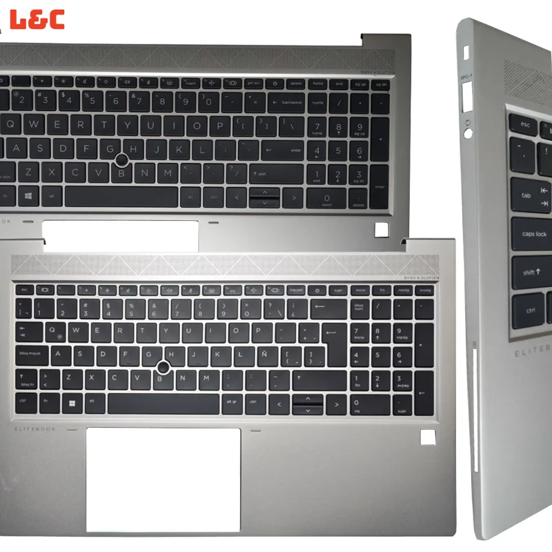 Für EliteBook 850 855 G7 G8 750 755 G7 G8 US/UK/FR/SP/IT/LA Tastatur Mit Hintergrundbeleuchtung Palm rest SC Interface Abdeckung Computer Teile Image