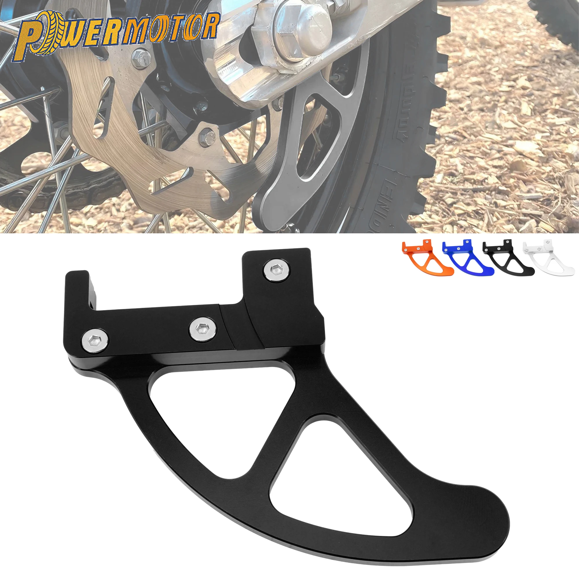 Moto Freno Posteriore Disco Guard Protector Accessori In Alluminio di CNC Per KTM EXC EXCF XC XCF SX SXF Sei Giorni TPI 2004-2024
