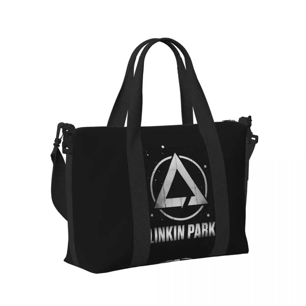 L-Linkin-S P-Park-S Band Strand-Reisetasche, große Kapazität, Tragetaschen für Fitnessstudio, Yoga, Damen, Einkaufen, Reisetasche, Umhängetasche Image