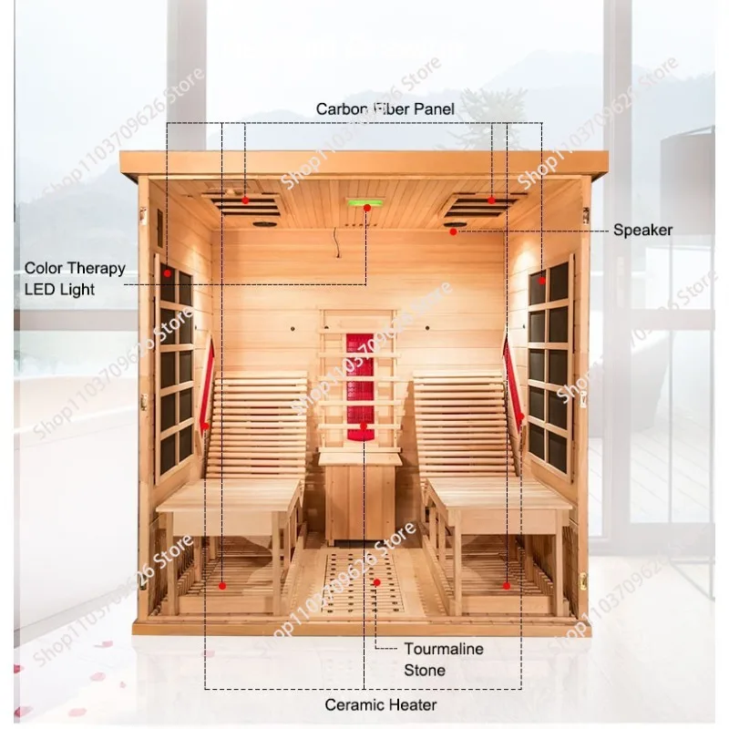 Infrarot-Sauna-Bedienfeld und Steuerbox