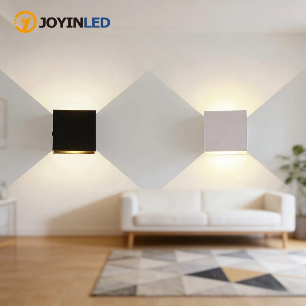 JOYINLED 6W LED Wandleuchte Im Freien Wasserdichte IP65 Veranda Garten Wandleuchte Wandleuchte Balkon Terrasse Dekoration Beleuchtung Lampe