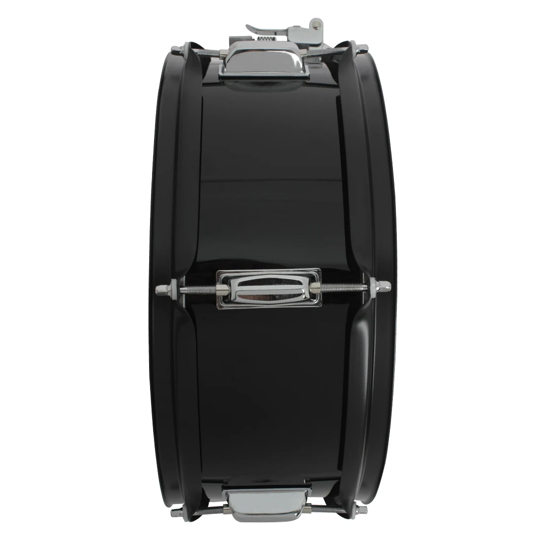 SLADE Snare Drum 35,6 cm Edelstahl Marschtrommel Percussion Musikinstrument mit Drumsticks Drumstick Bag Zubehör Image