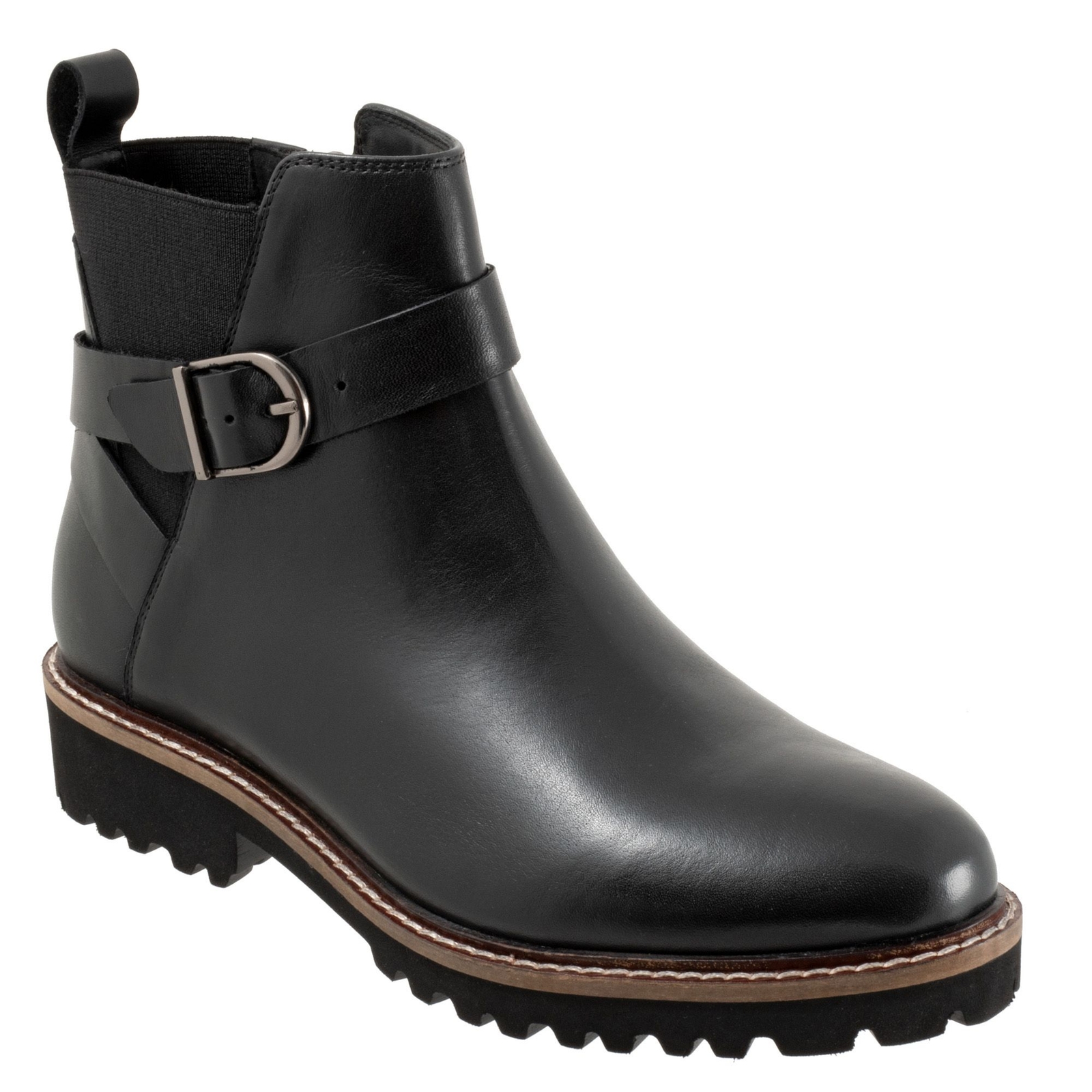 Softwalk Ina - Womens 8 Black Boot Medium