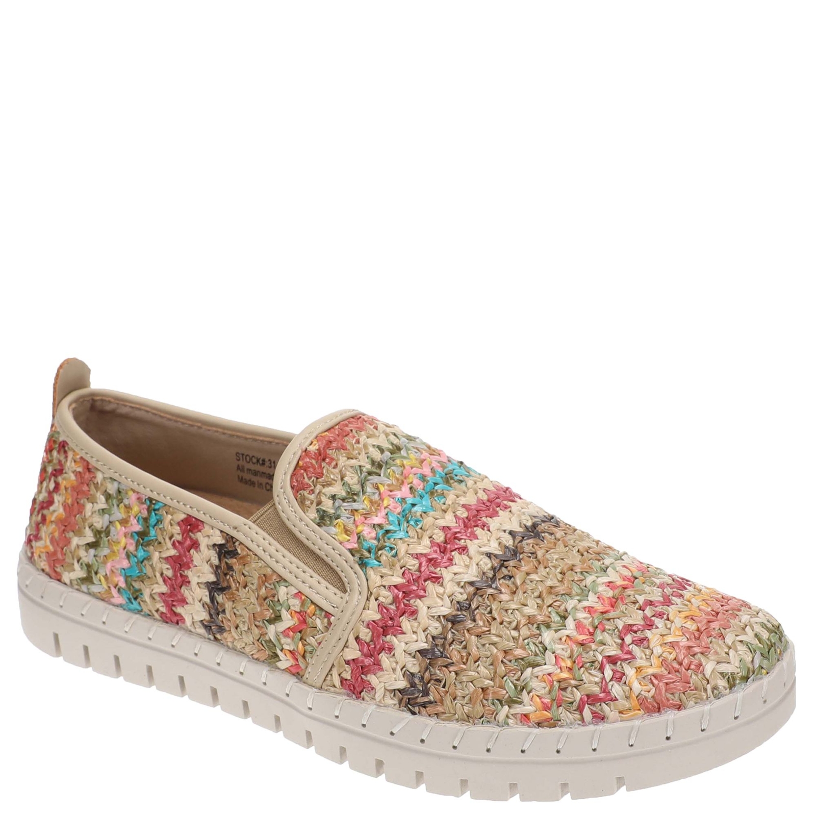 Easy Street Fresh - Womens 7.5 Pink Slip On W