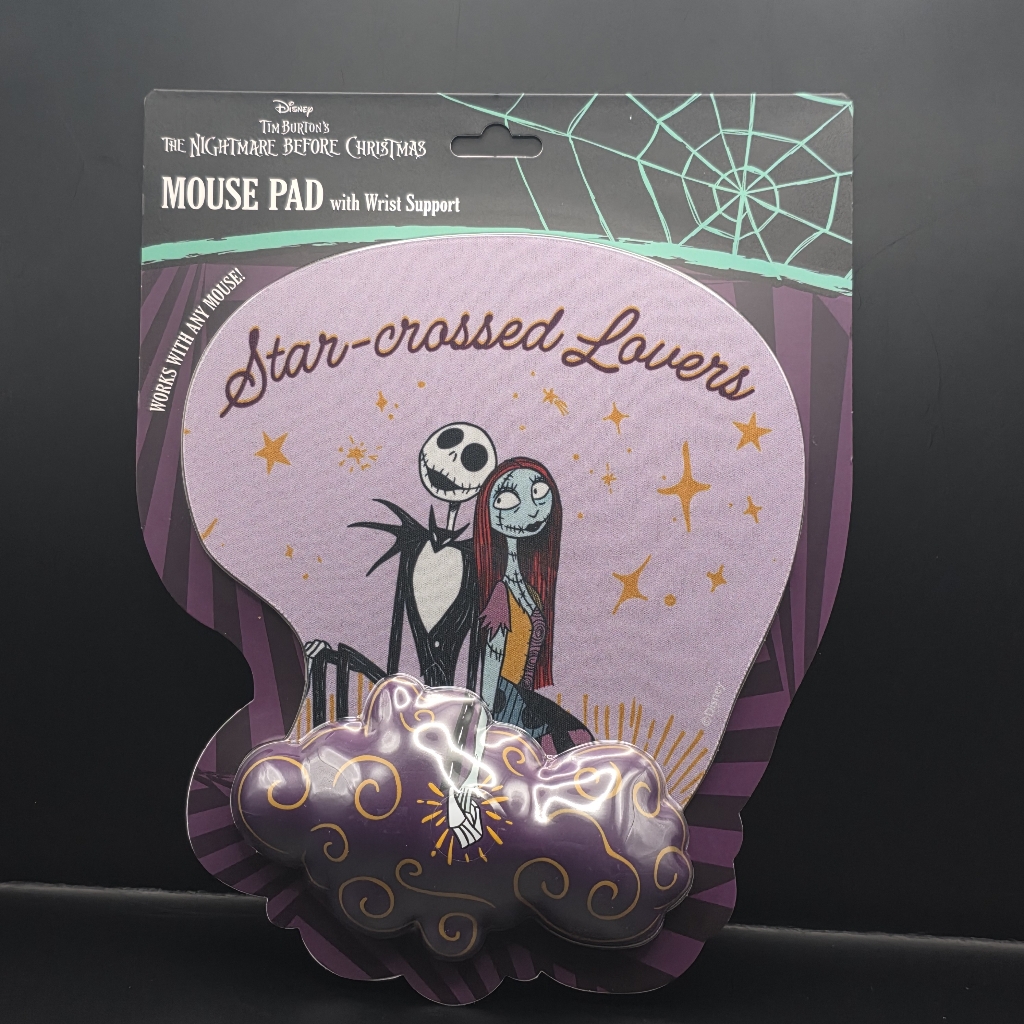 Disney Computers, Laptops & Parts | Disney The Nightmare Before Christmas - Mouse Pad With Wrist | Color: Purple | Size: Os