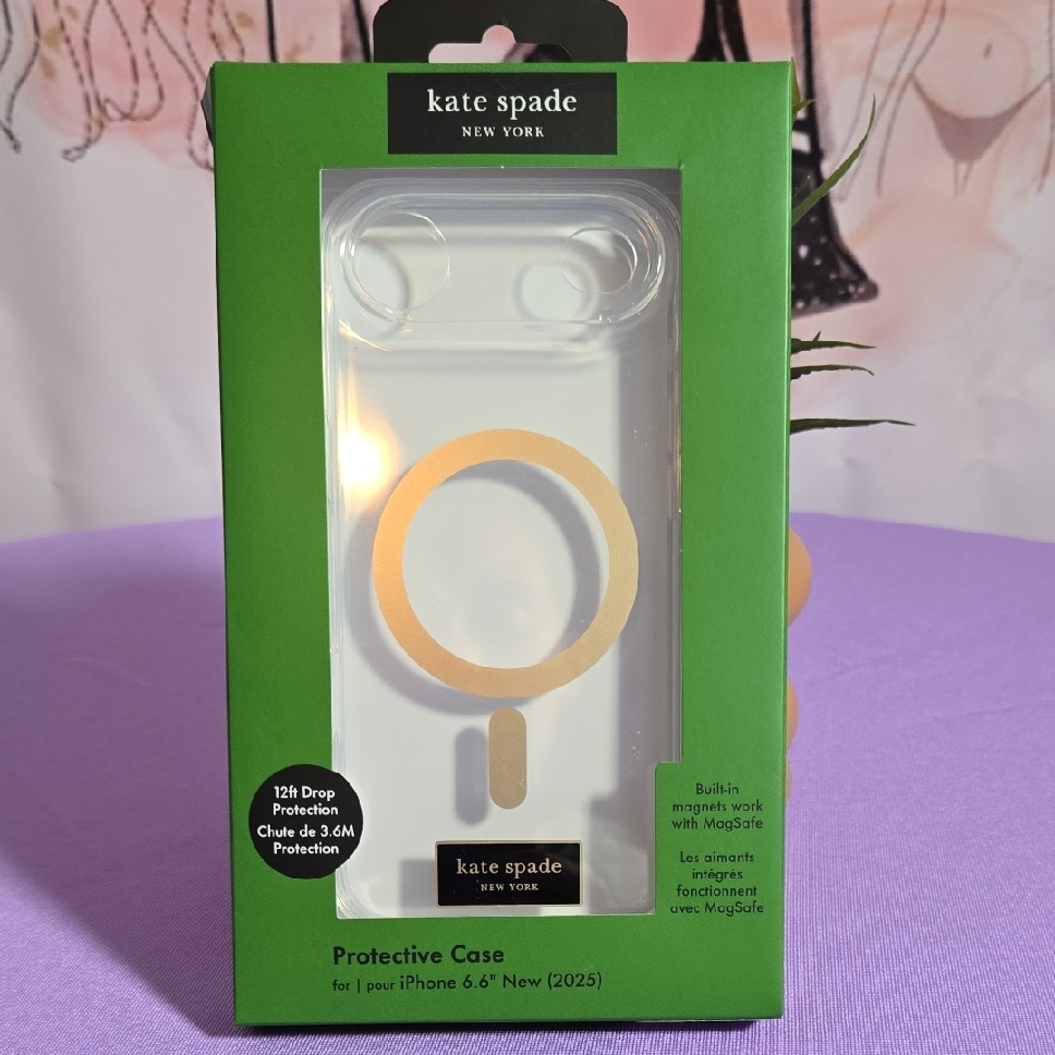 Kate Spade Cell Phones & Accessories | Kate Spade White Magsafe Iphone Case | Color: White | Size: Os