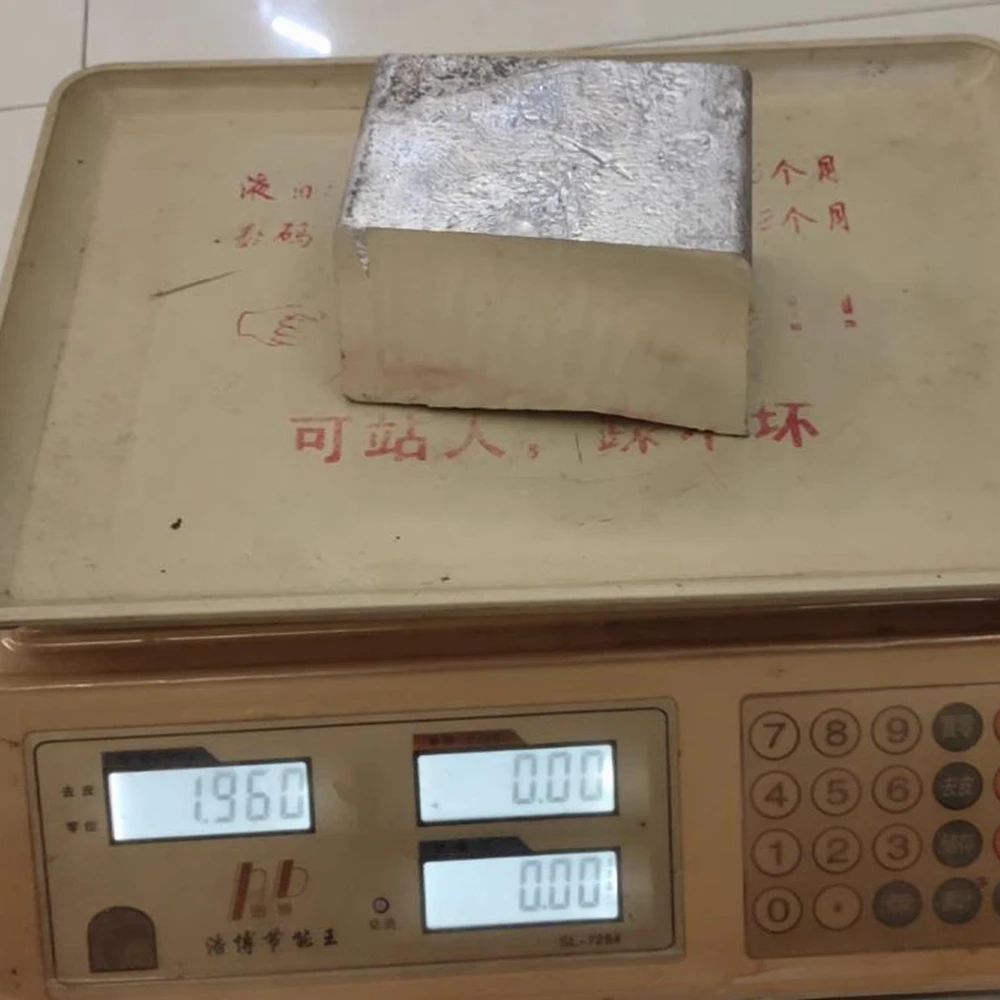 Hochreiner Magnesiumbarrenblock, Mg-Block, individuell anpassbar, 1 kg Image