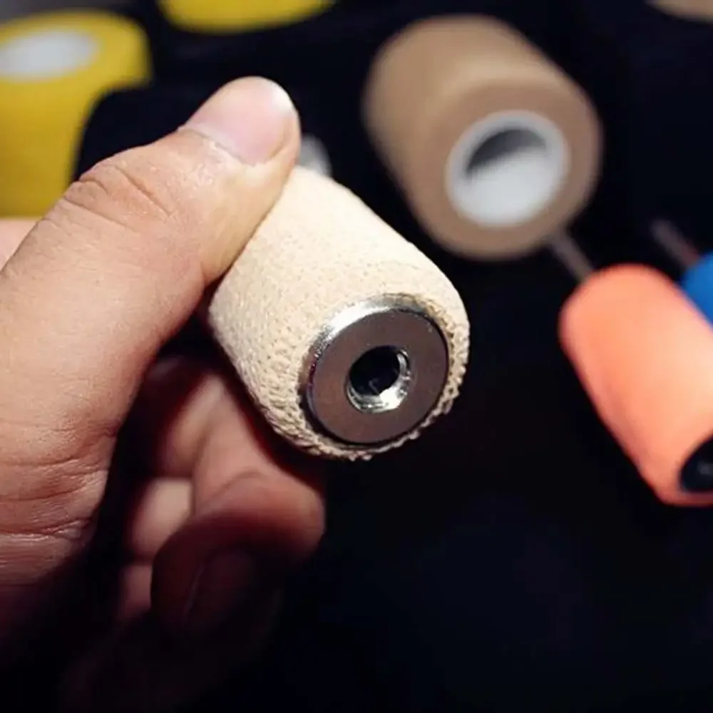 Großhandel 6/24/48Pcs Verband Elastische Vlies Wraps Band Einweg Tattoo Verband Grip Band Finger Schutz selbst-Kleber Image