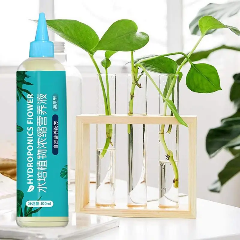 Hydrokultur-Pflanzenfutter, 110 ml, flüssige Pflanzenfutter, Allzweck-Gartenzubehör mit langsamer Freisetzung für Pflanzen und Blumen Image