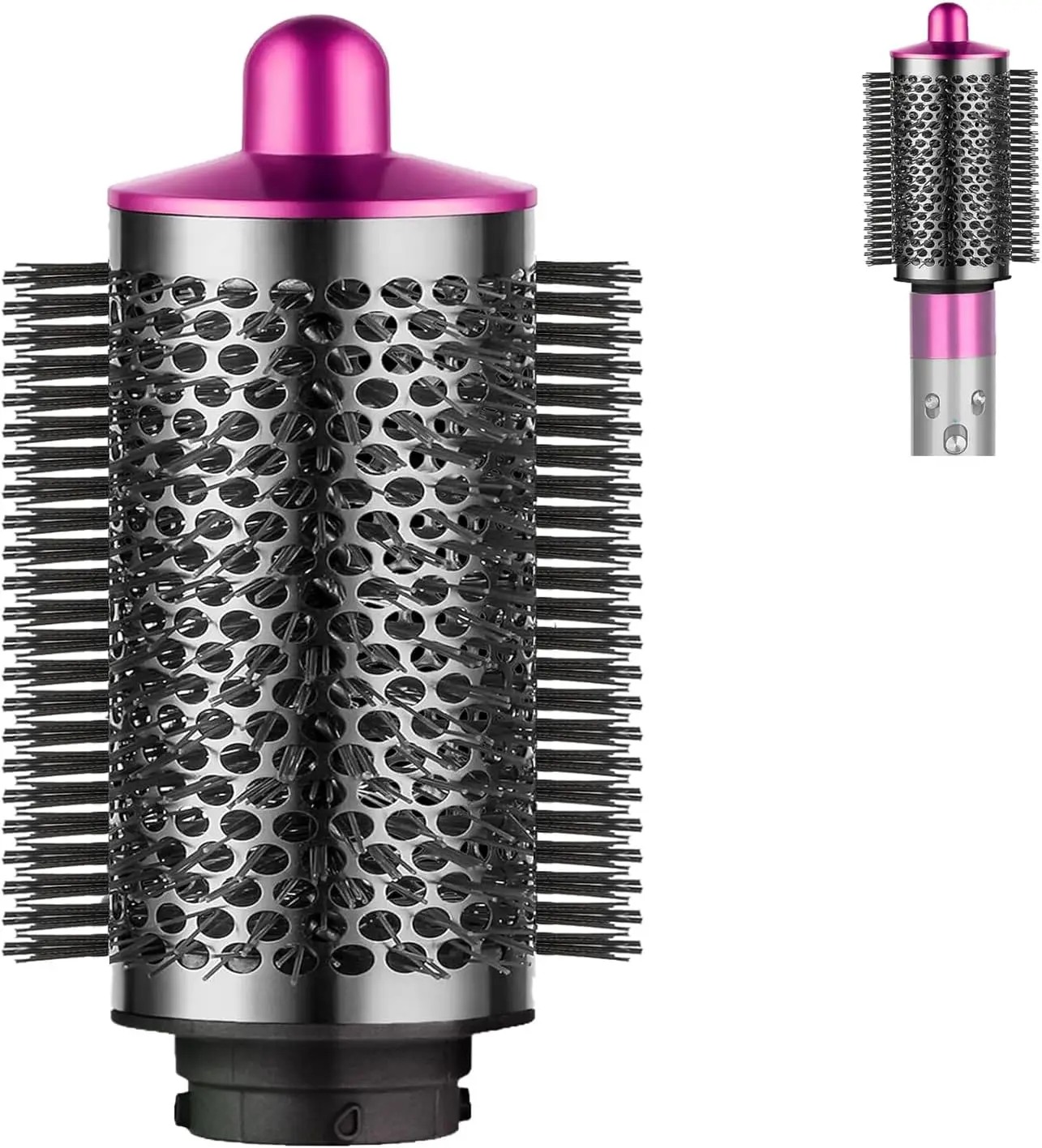 Große runde Volumenbürste für Airwrap HS01/HS05. Verbesserter großer runder Bürstenaufsatz für glattes und lockiges Haar Image