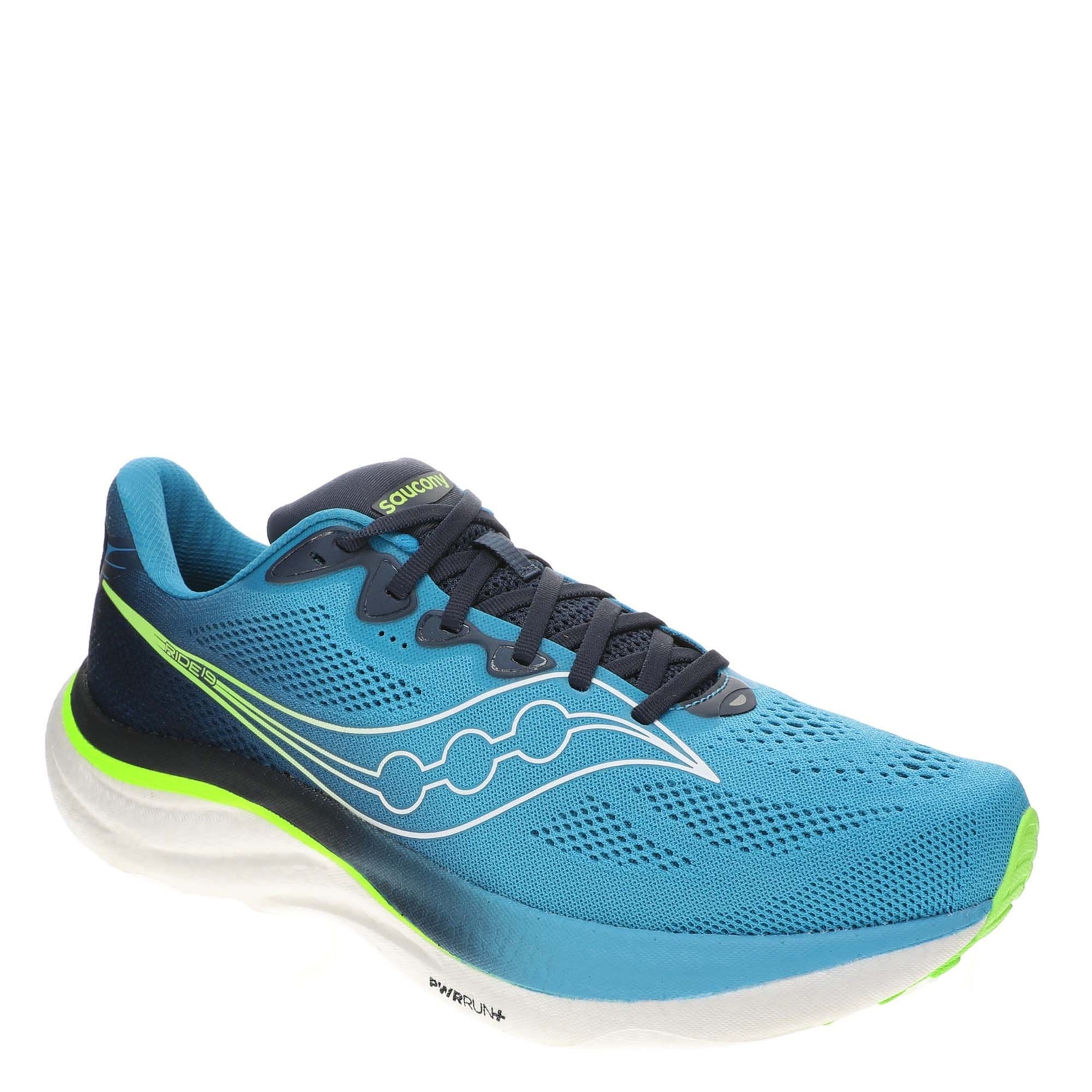 Saucony Ride 19 - Mens 12.5 Blue Running Medium