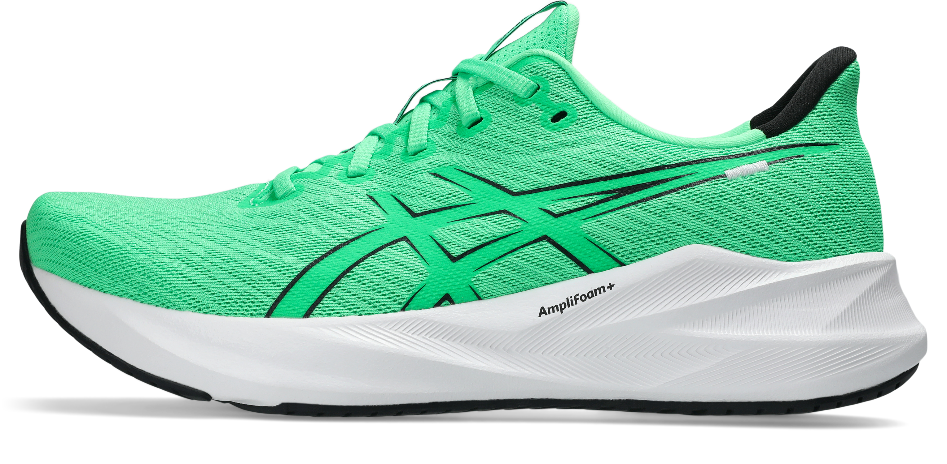 Laufschuh ASICS "VERSABLAST 4", Damen, Gr. 46, vital grün, schwarz, Synthetik, Schuhe Laufschuh