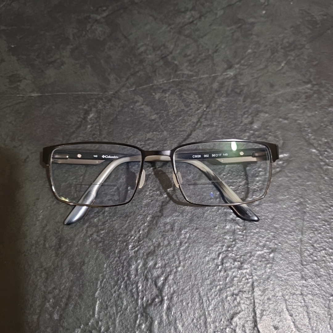 Columbia Accessories | Columbia C3026 002 Black Grey Authentic Eyeglasses 56-17 145 Ce Frames | Color: Black | Size: Os