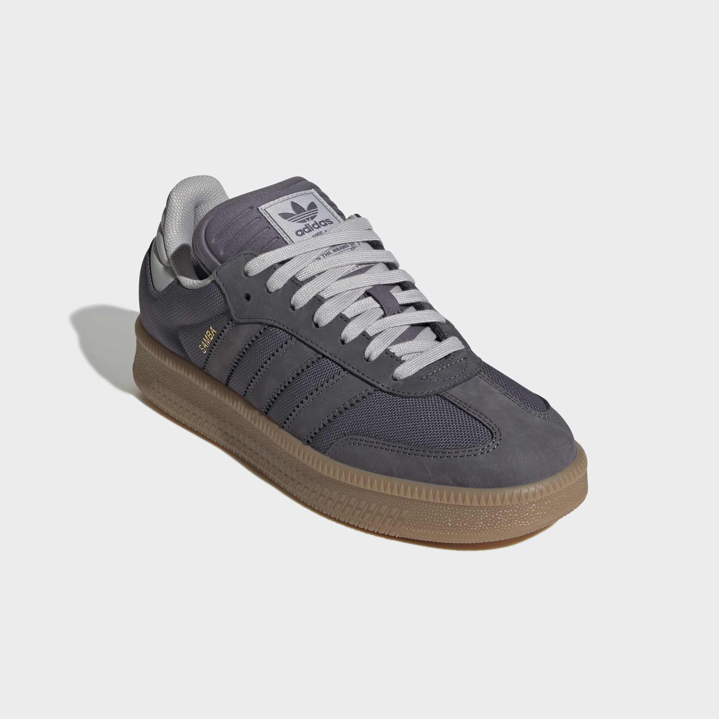 Sneaker ADIDAS ORIGINALS "SAMBA XLG", Herren, Gr. 47, aurora onix, aurora onix, gum4, Leder, Textil, Schuhe Sneaker Image