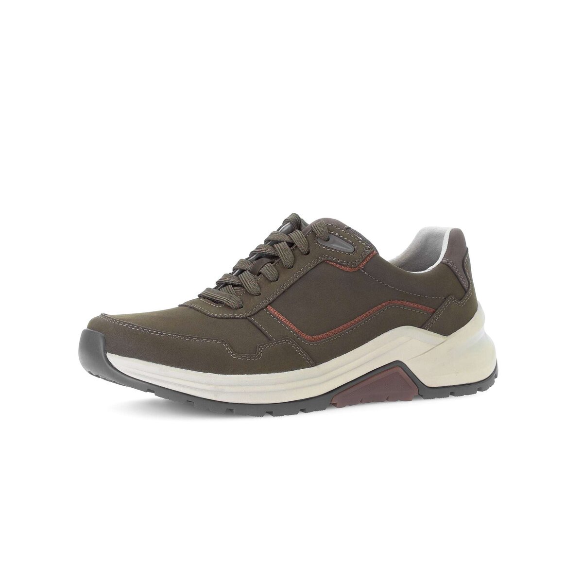 Sneaker GABOR "Sneaker low", Damen, Gr. 44,5, grün, Schuhe Sneaker