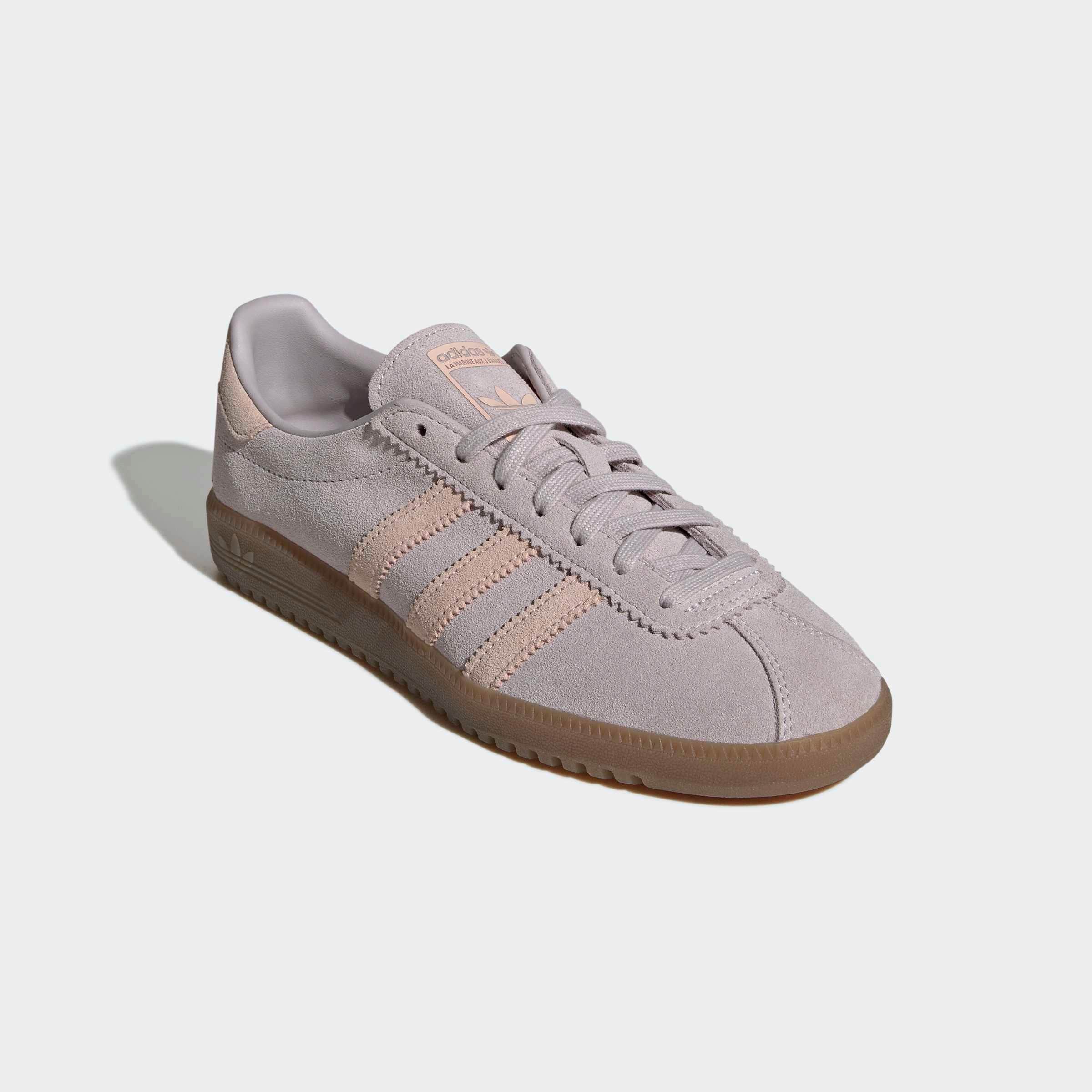 Sneaker ADIDAS ORIGINALS "ADIDAS BRMD", Damen, Gr. 39, ice lila, blush pink, gum5, Leder, Schuhe Sneaker