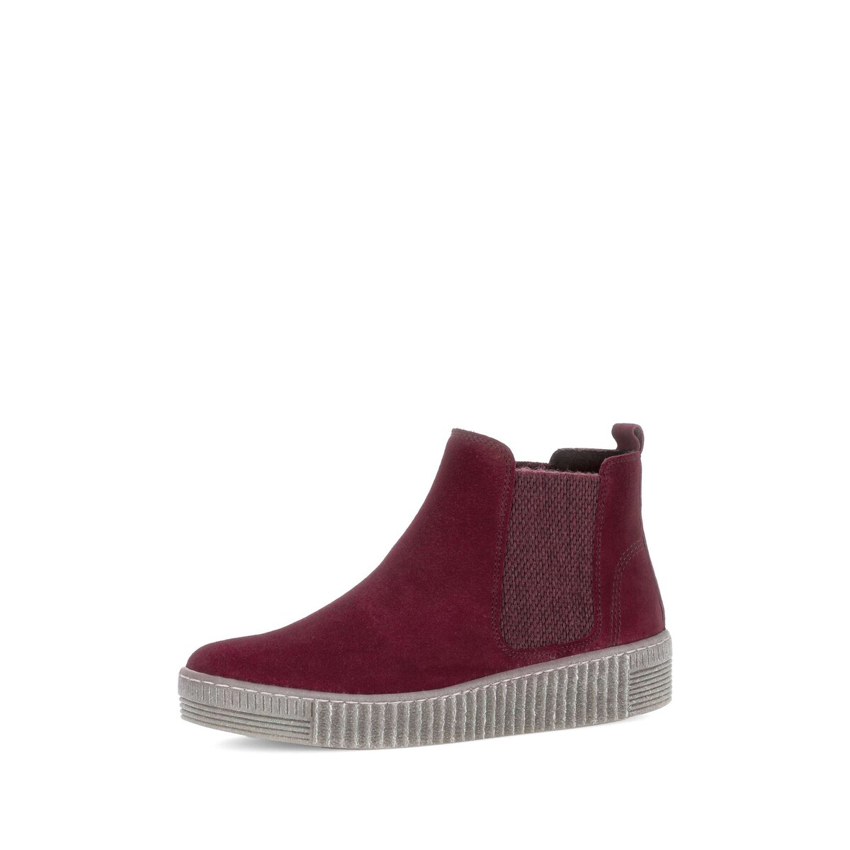 Chelseaboots GABOR "Chelsea Boot", Damen, Gr. 35, rot, Schuhe Chelseaboots