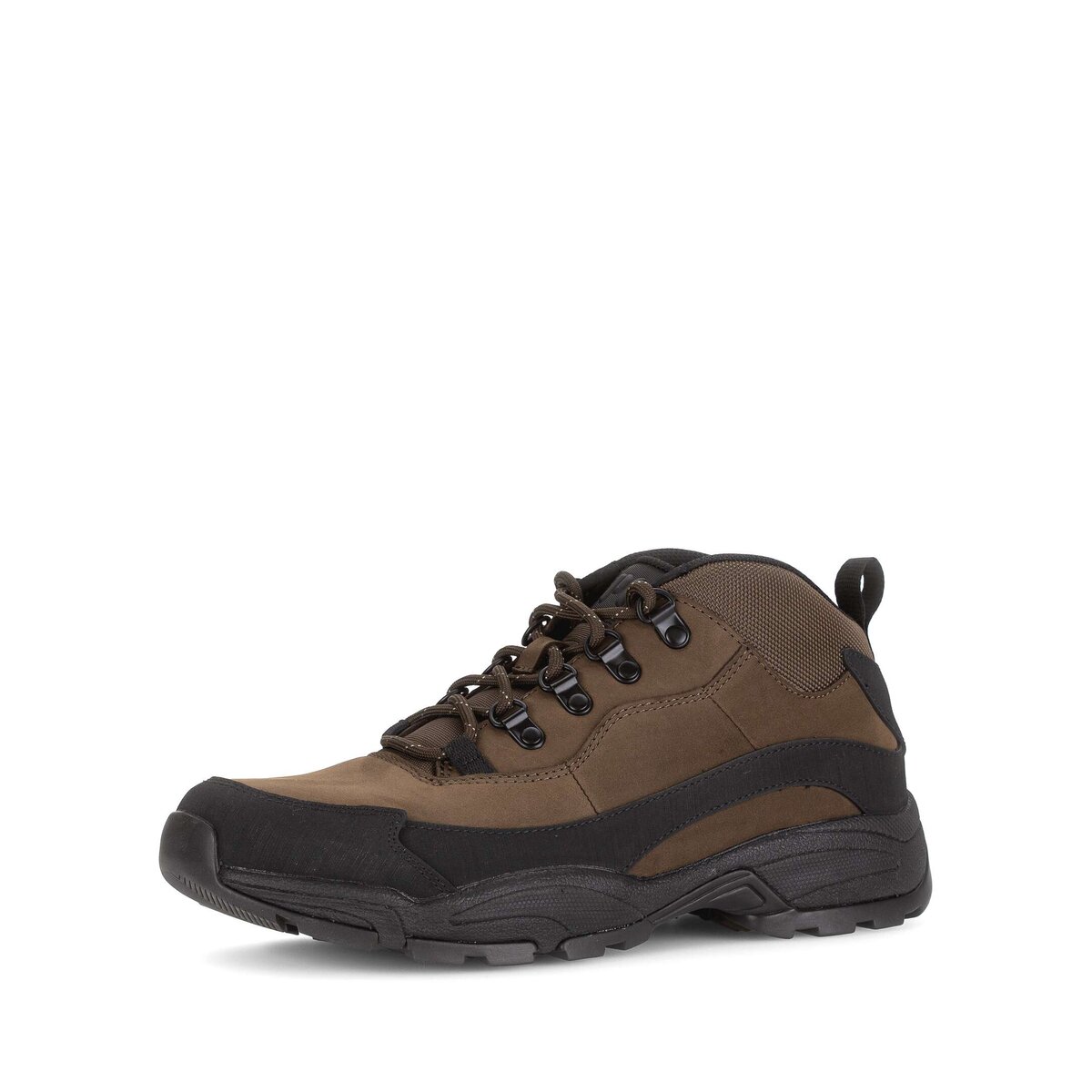 Sneaker GABOR "Gabor Sneaker low Rauleder", Herren, Gr. 46, braun, Schuhe Sneaker