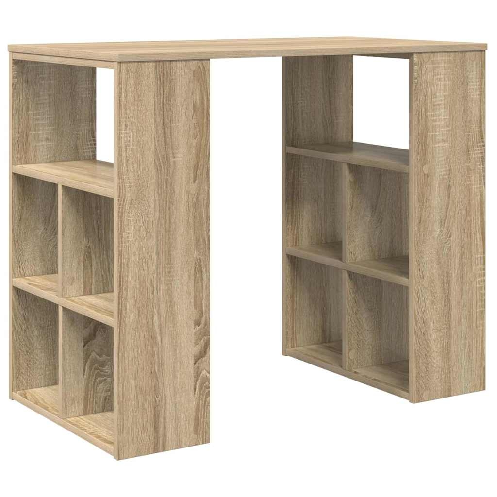 vidaXL Schreibtisch Sonoma-Eiche 90 x 50 x 75 cm Holzwerkstoff Image