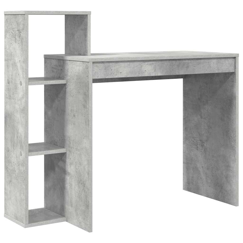 vidaXL Schreibtisch Beton Grau 100 x 40 x 90 cm Holzwerkstoff Image