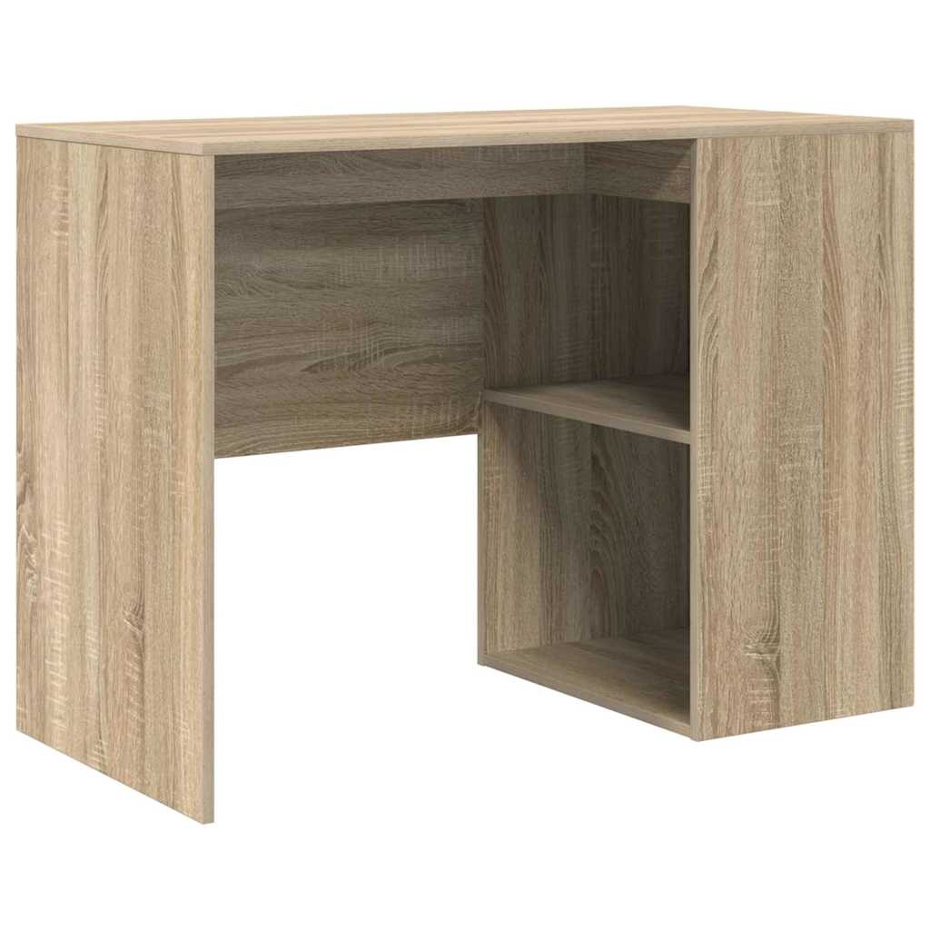 vidaXL Schreibtisch Sonoma-Eiche 102 x 50 x 75 cm Holzwerkstoff Image