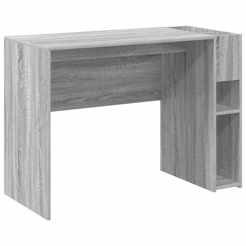 vidaXL Schreibtisch Graues Sonoma 109 x 50 x 78 cm Holzwerkstoff Image