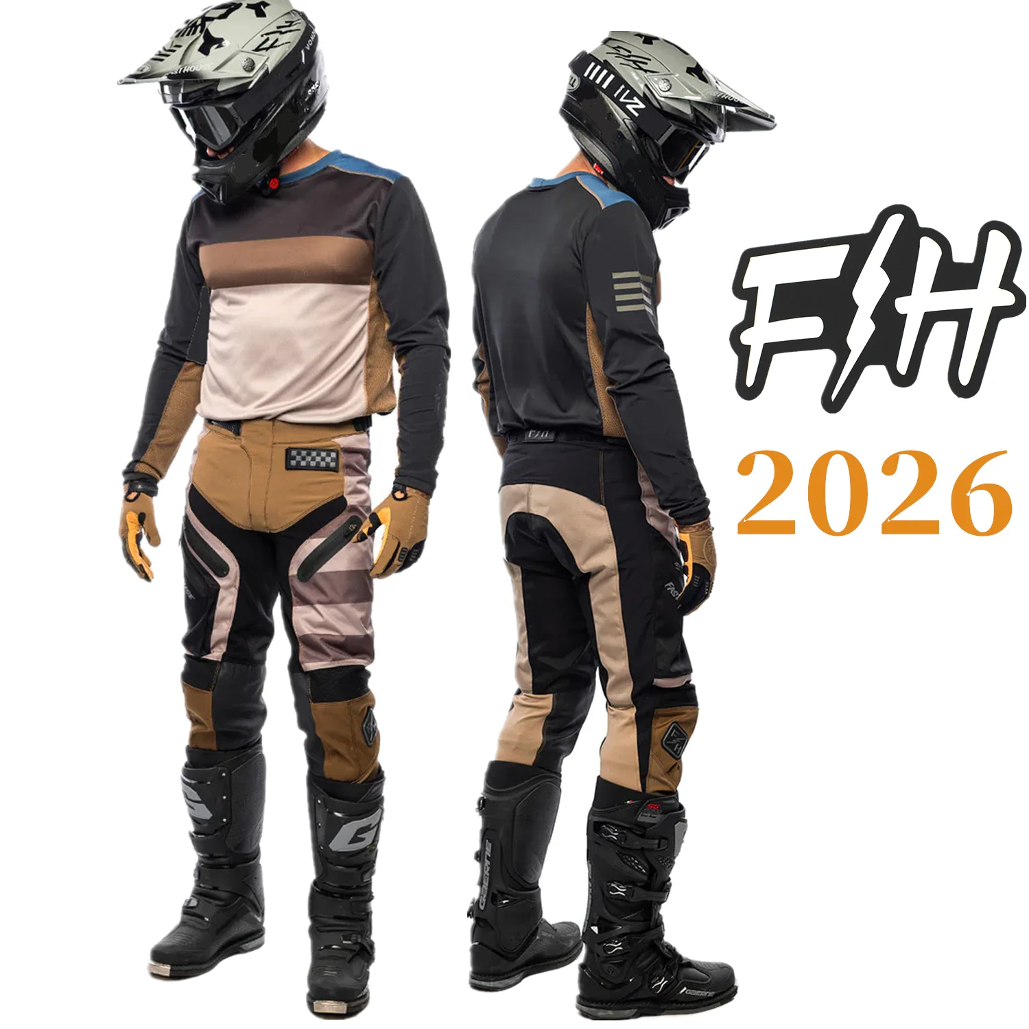Ensemble de vêtements de motocross MX 2026 fh Suit, équipement de moto, kit moto FH, ensemble de maillot d