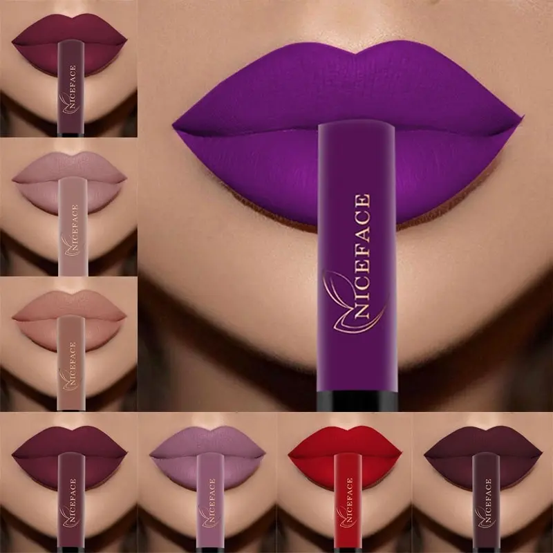 Il miglior lucidalabbra 25 colori impermeabile opaco lucidalabbra rossetto liquido cosmetico duraturo impermeabile lucidalabbra cosmetici per il trucco