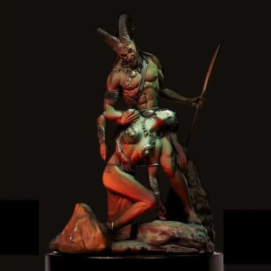 1/24 Resin-Modellfigur GK, unmontierter und unbemalter Bausatz Image