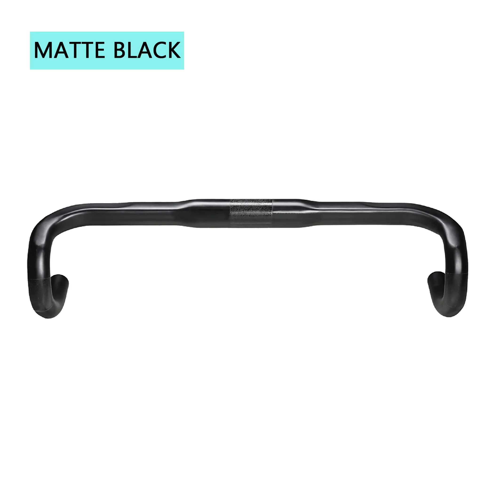 Manubrio in fibra di carbonio Bici da strada Drop Bar Manubrio per bicicletta Manubrio per bici da strada 31.8mm 400/420mm Parti di biciclette Nero UD