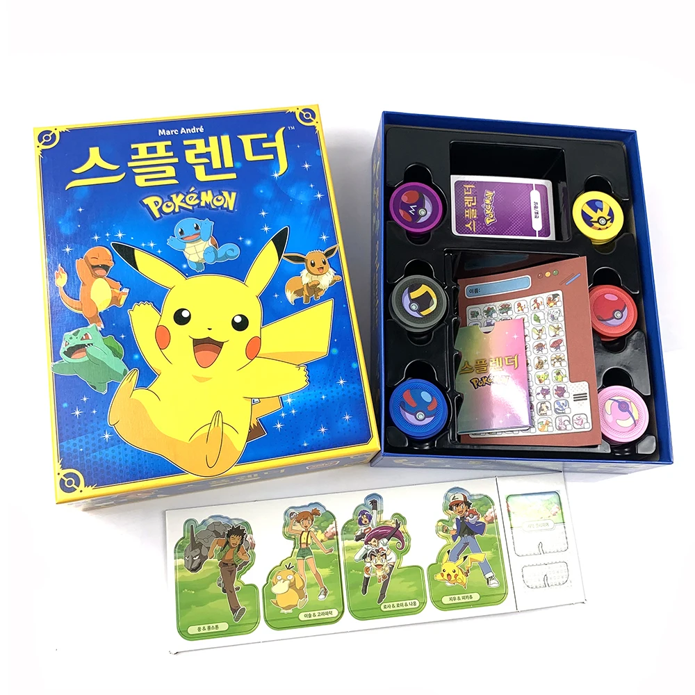 Jeu de société Pokémon édition coréenne, jeu de cartes, jeu de stratégie d