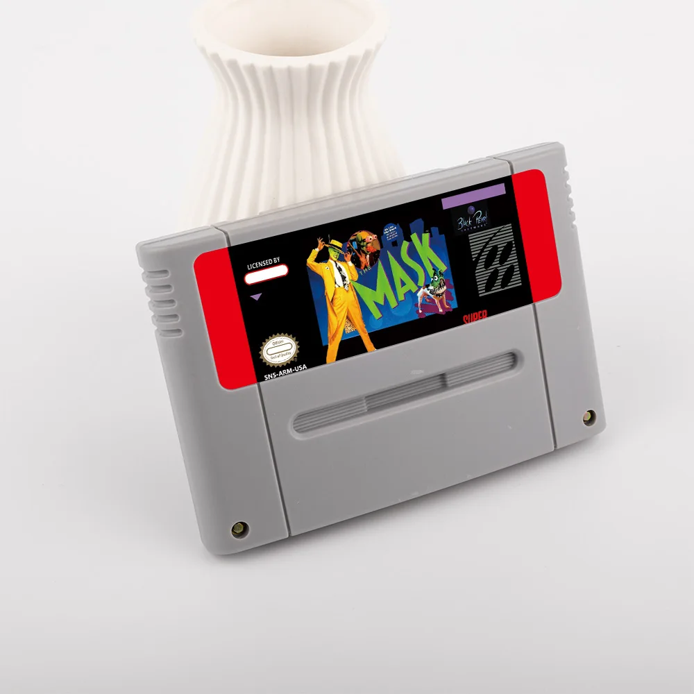 Mask, The Action Game for SNES 16 Bit Game Card for EUR PAL Version SNES video Game Console FOR Nintendo