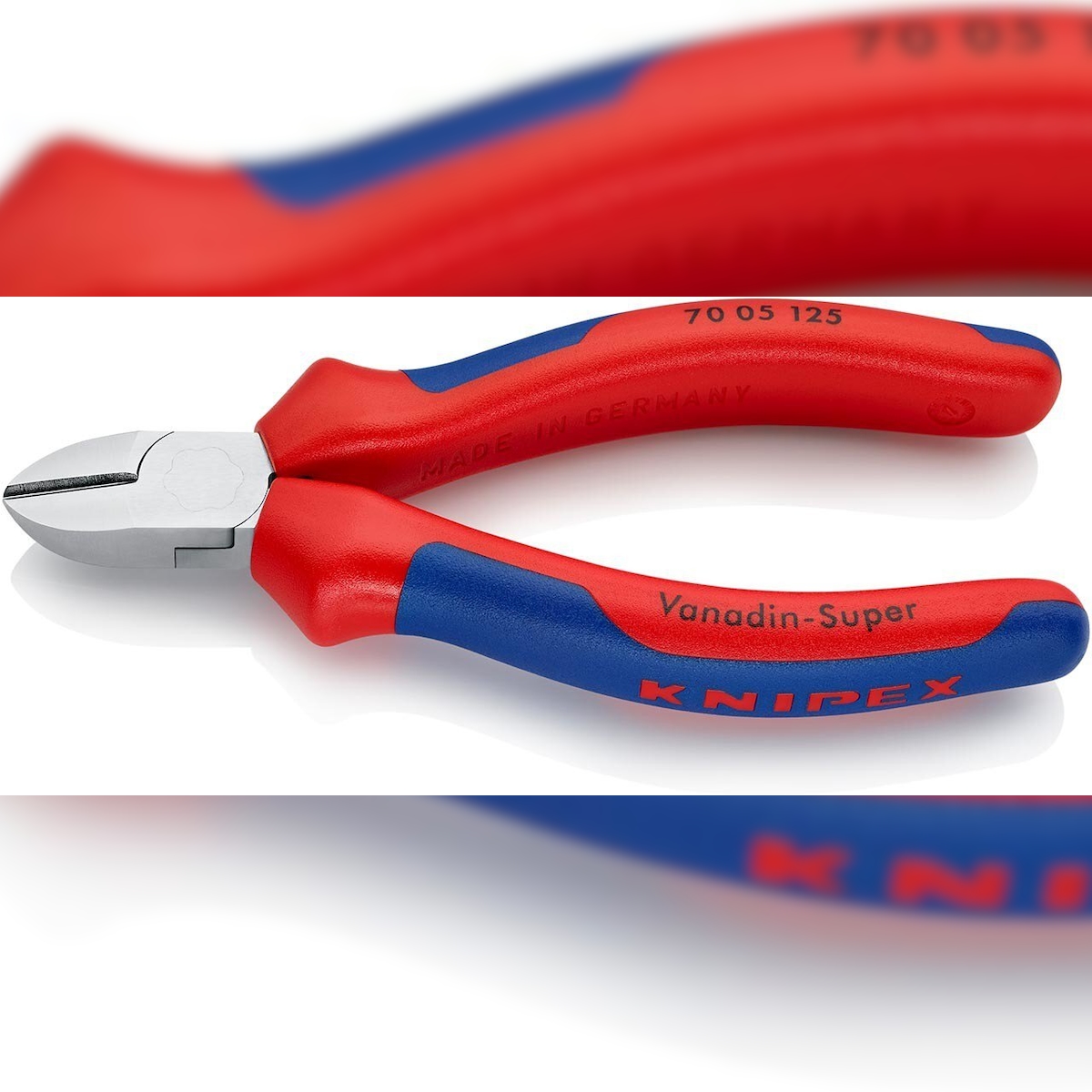 KNIPEX Seitenschneider, verchromt, 125 mm Image