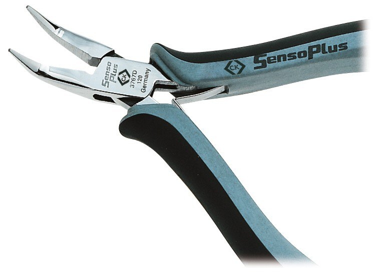 Sensoplus ESD Spitzzange, gebogen, ohne Hieb, 130 mm Image