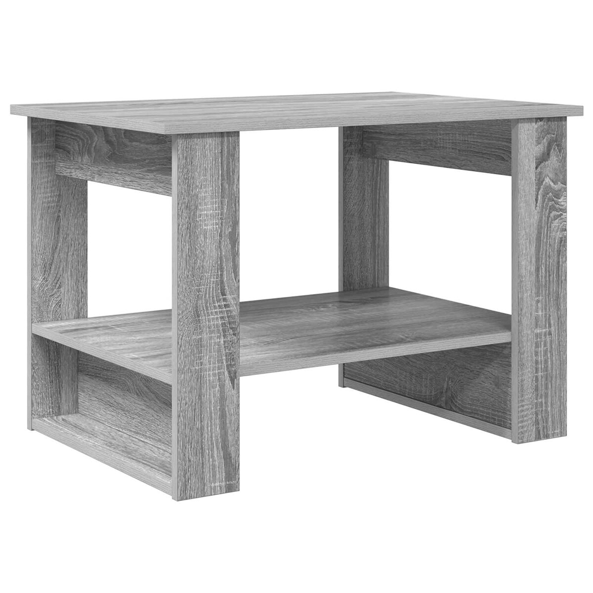 vidaXL Couchtisch Graues Sonoma 72 x 50 x 50 cm Holzwerkstoff Image